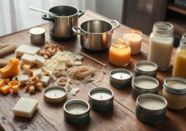 DIY-Kerzen aus Wachsresten – Nachhaltige Upcycling-Idee