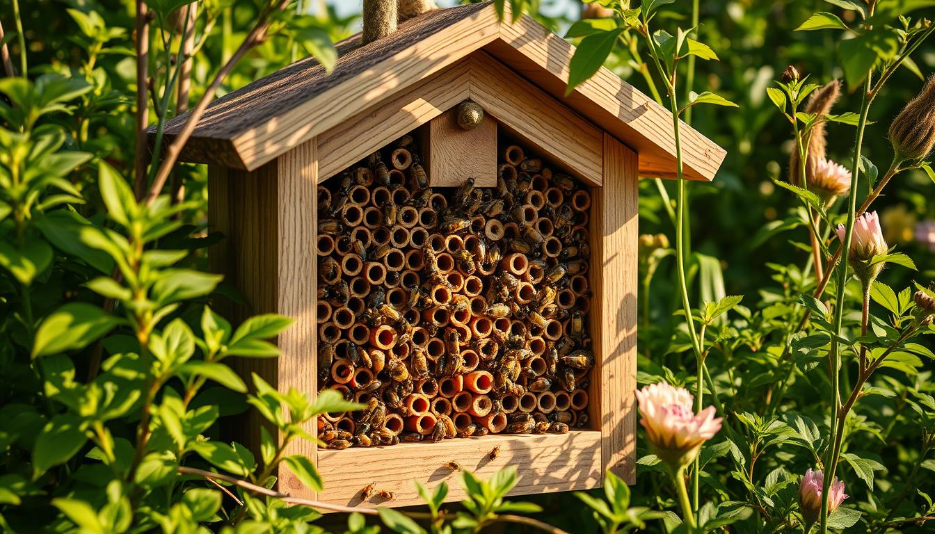 Insektenhotel bauen: Ein Zuhause für Wildbienen und andere nützliche Insekten