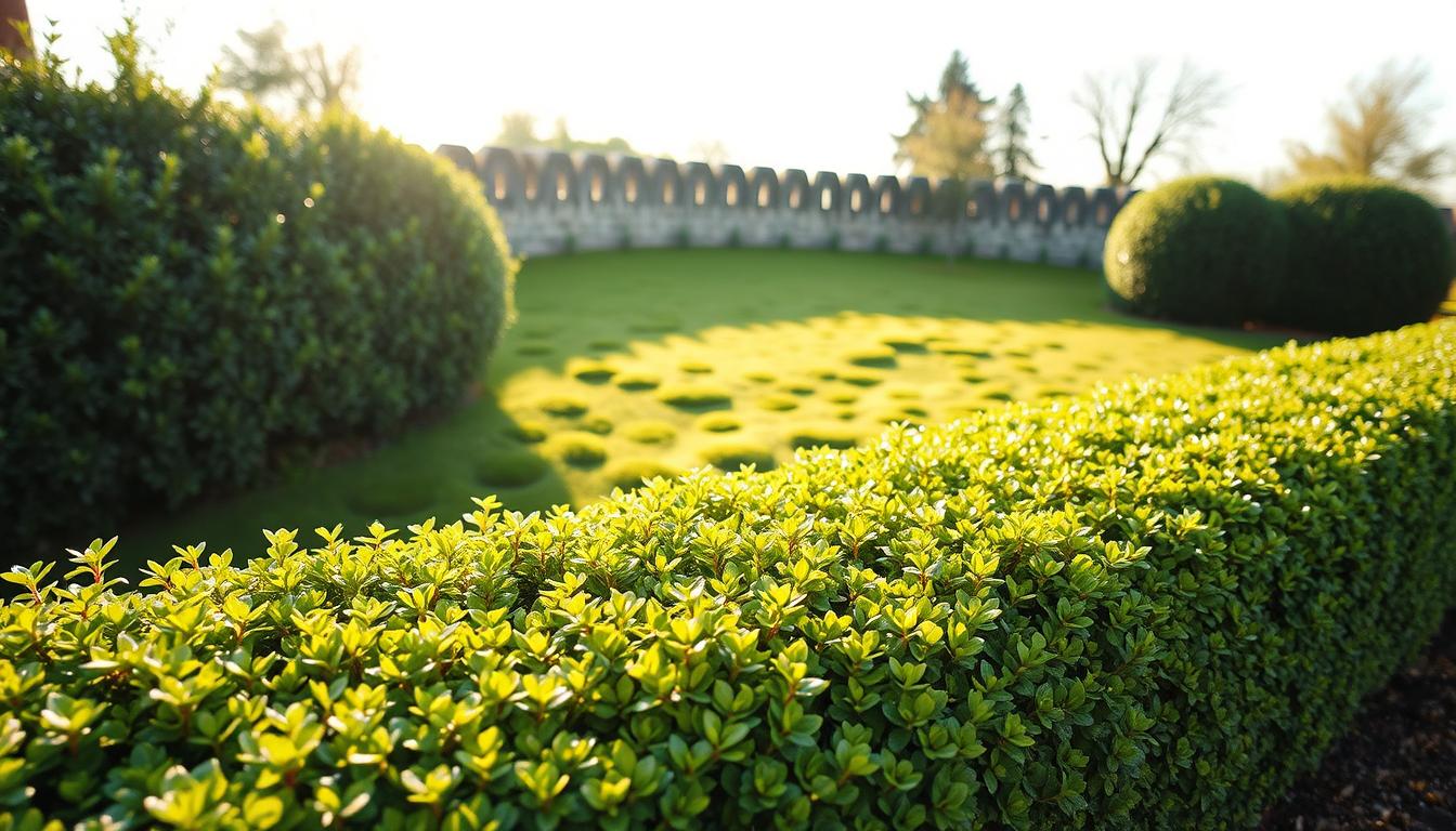 Zwergmispel als Hecke